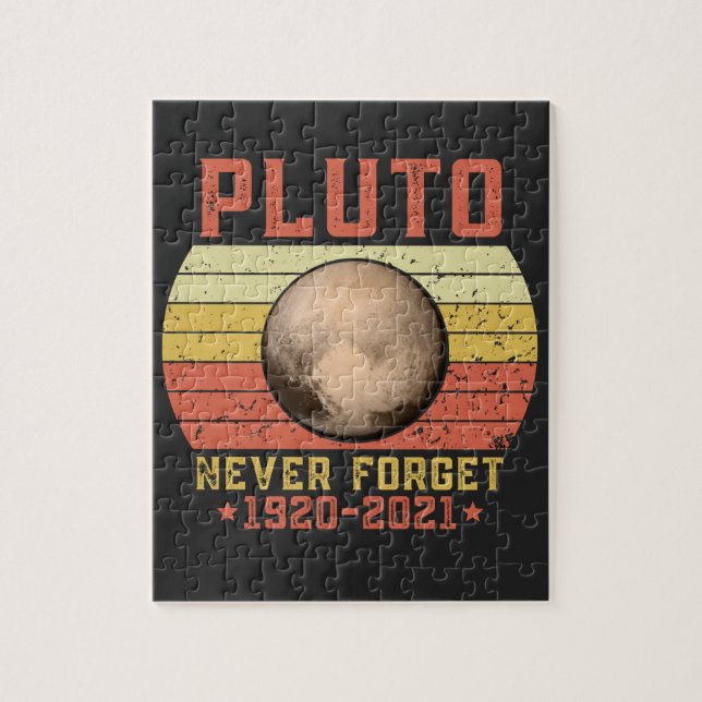 pluto NEVER FORGET Jigsaw Puzzle (Vertical)