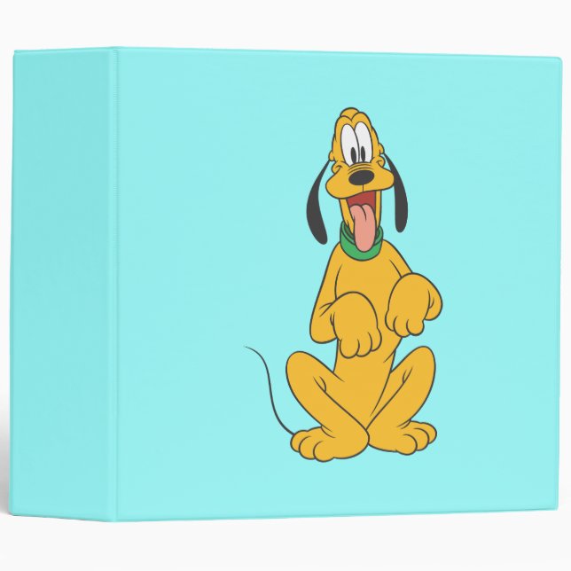 Pluto | Paws Up Binder (Front/Spine)