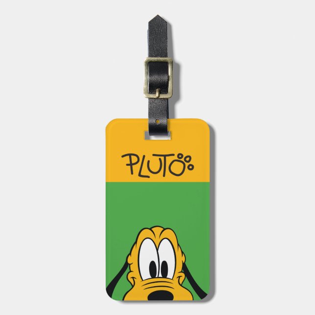Pluto | Peek-a-Boo Luggage Tag (Front Vertical)