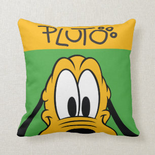 Pluto   Peek-a-Boo Throw Pillow