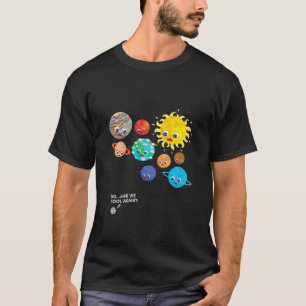 Pluto Planet Solar System Dwarf Planets Space Astr T-Shirt