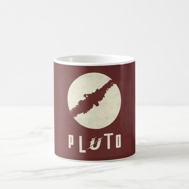 Pluto Planet Space Design Mug (Center)