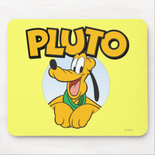 Pluto   Pup with Name Mouse Pad