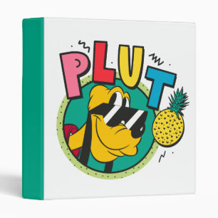 Pluto Retro Cool Summer Vibes Binder
