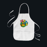 Pluto Retro Cool Summer Vibes Kids Apron<br><div class="desc">Bring a splash of sunshine and retro flair to your daily routine with this eye-catching graphic! Featuring a playful, bold aesthetic inspired by classic 90s cartoons and pop art, this design showcases a cheerful Pluto rocking iconic shades alongside a tropical pineapple. With its bright primary colors—pink, red, yellow, and teal—and...</div>