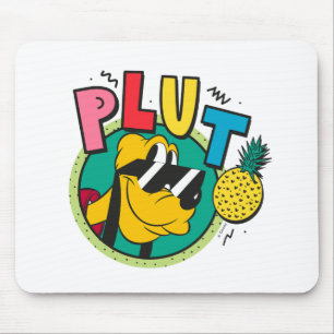 Pluto Retro Cool Summer Vibes Mouse Pad
