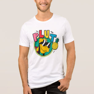 Pluto Retro Cool Summer Vibes Tri-Blend Shirt