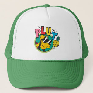Pluto Retro Cool Summer Vibes Trucker Hat