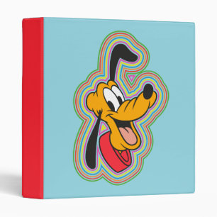 Pluto Retro Radiant Pop Art Binder