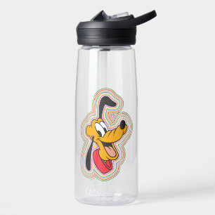 Pluto Retro Radiant Pop Art Water Bottle