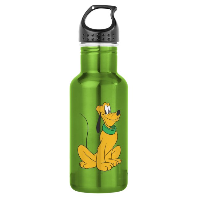 Pluto | Sitting Straight Up 532 Ml Water Bottle (Front)