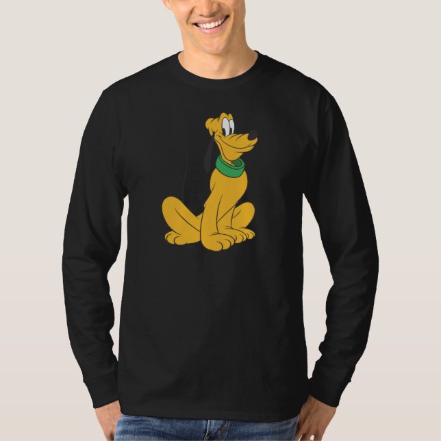 Pluto | Sitting Straight Up T-Shirt (Front)