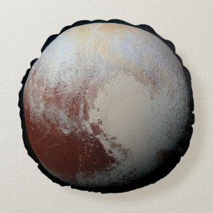 Pluto - The Largest Dwarf Planet Round Pillow