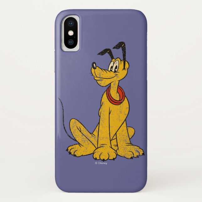 Pluto | Vintage & Distressed Case-Mate iPhone Case (Back)