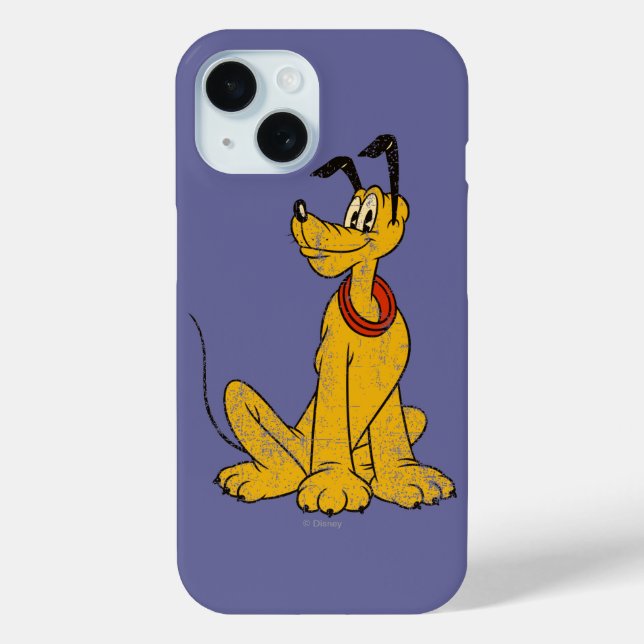 Pluto | Vintage & Distressed Case-Mate iPhone Case (Back)