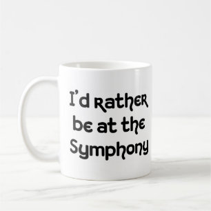 plutôt à la tasse à café symphonique
