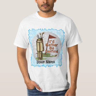 Plutôt jouer au t-shirt Golf