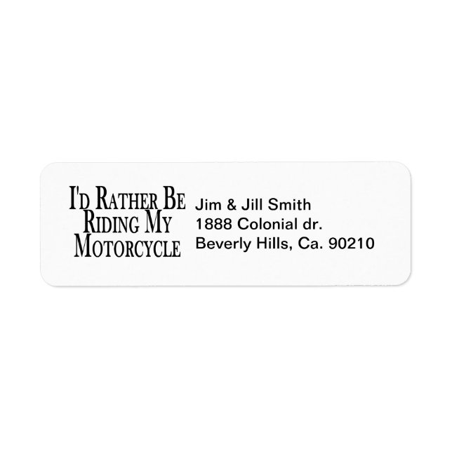Plutôt Monter Ma Moto (Devant)