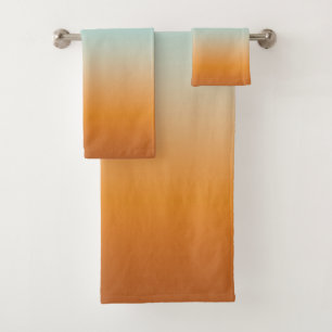 Plutôt Ombre Sunny Orange & Turquoise Blue Gradie