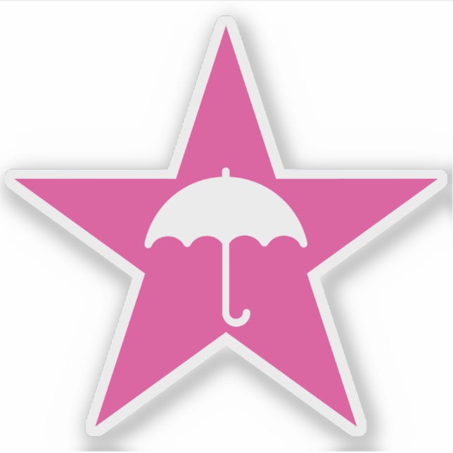 Pluviophile Star (pink) (Front)