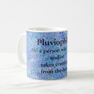 Pluviophile - tasse d'amant de pluie