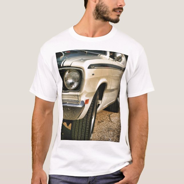 Plymouth Duster 340 Four Barrel T-Shirt (Front)