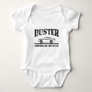 Plymouth Duster American Muscle Car Baby Bodysuit