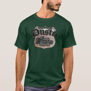 Plymouth Duster Classic - Faded Hues Rte 66 Sign T-Shirt