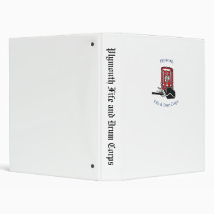 Plymouth Fife and Drum Corps 1" 3-Ring Binder