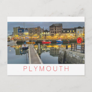 Plymouth Holiday Postcard