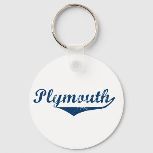 Plymouth Keychain