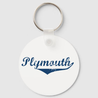 Plymouth Keychain