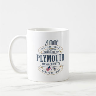 Plymouth, Massachusetts 400th Anniversary Mug