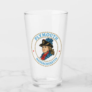 Plymouth Massachusetts Colonial Glass