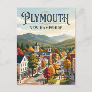 Plymouth, New Hampshire Postcard