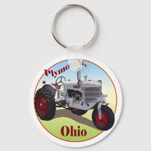 Plymouth, Ohio Keychain