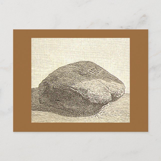 Plymouth Rock Postcard (Front)