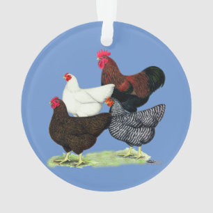 Plymouth Rock Quartet Ornament
