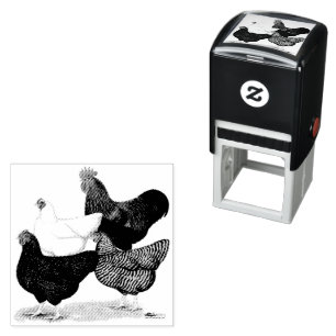 Plymouth Rock Quartet Self-inking Stamp