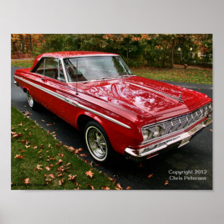 Plymouth Sport Fury Poster
