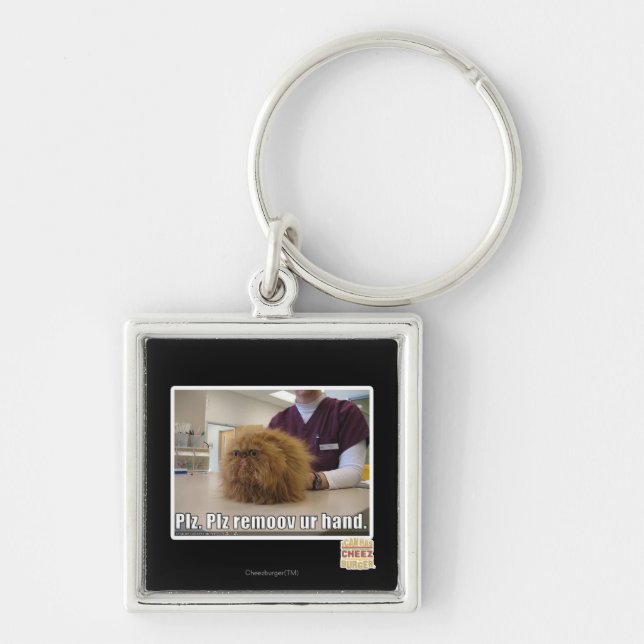 Plz remoov ur hand keychain (Front)