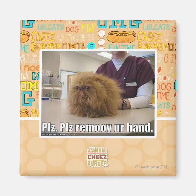 Plz remoov ur hand magnet (Front)