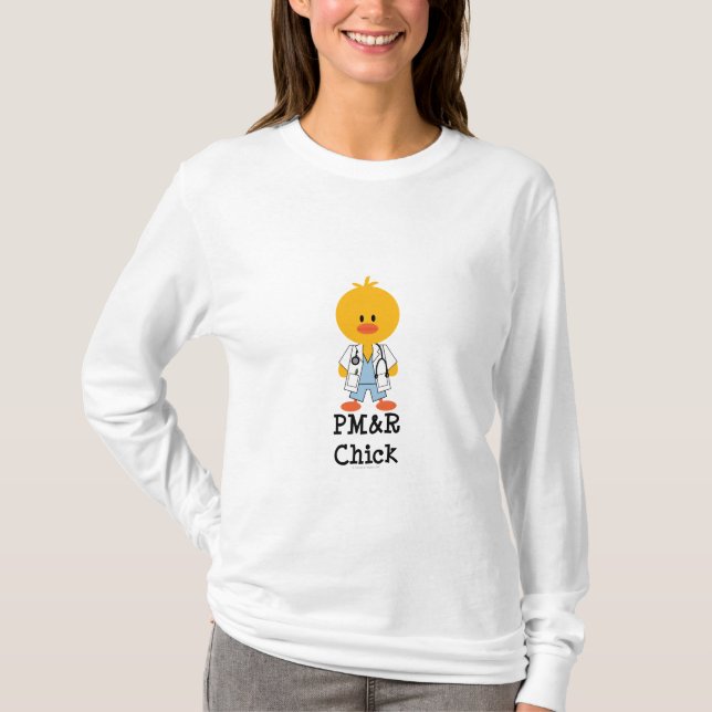 PM&R Chick Long Sleeve T shirt (Front)