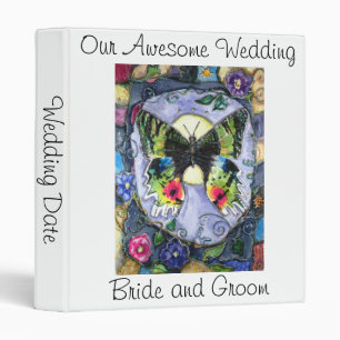 PMACarlson Butterfly Wedding Binder