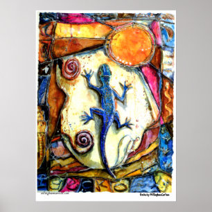 PMACarlson "Gecko" Poster