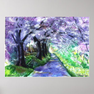 PMACarlson Purple Pathway Poster