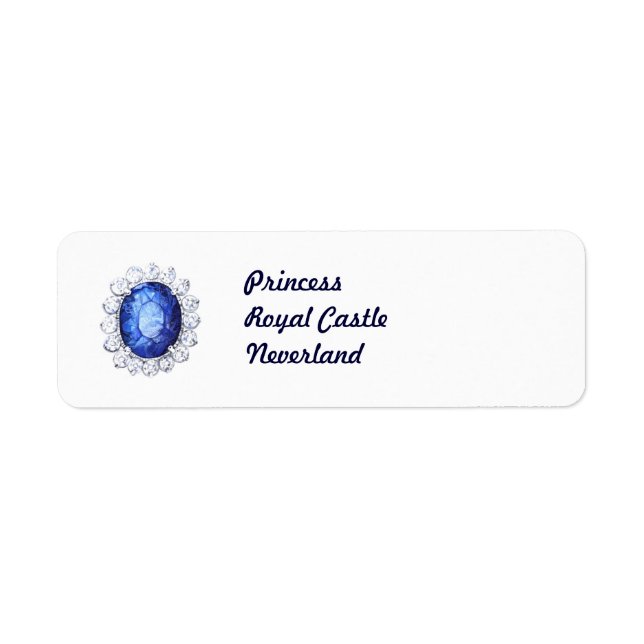 PMACarlson Royal Sapphire Label (Front)