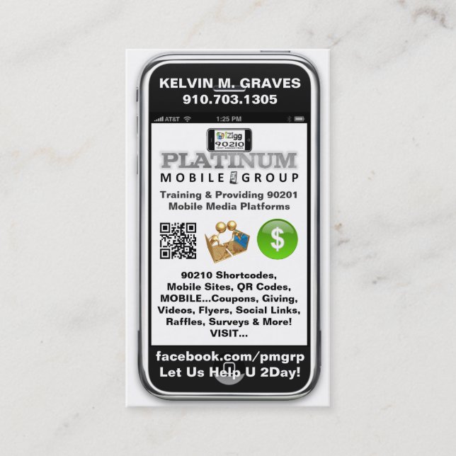 PMG Graves Card2 Discount Card (Front)
