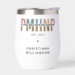 PMHNP Leopard Print Psychiatric Mental Health NP