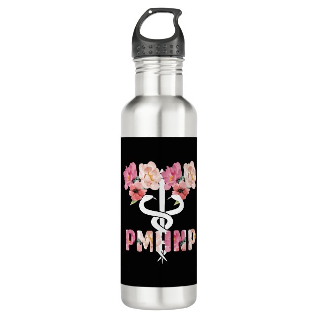 PMHNP Psychiatric Mental Health Nurse Practitioner 710 Ml Water Bottle (Front)